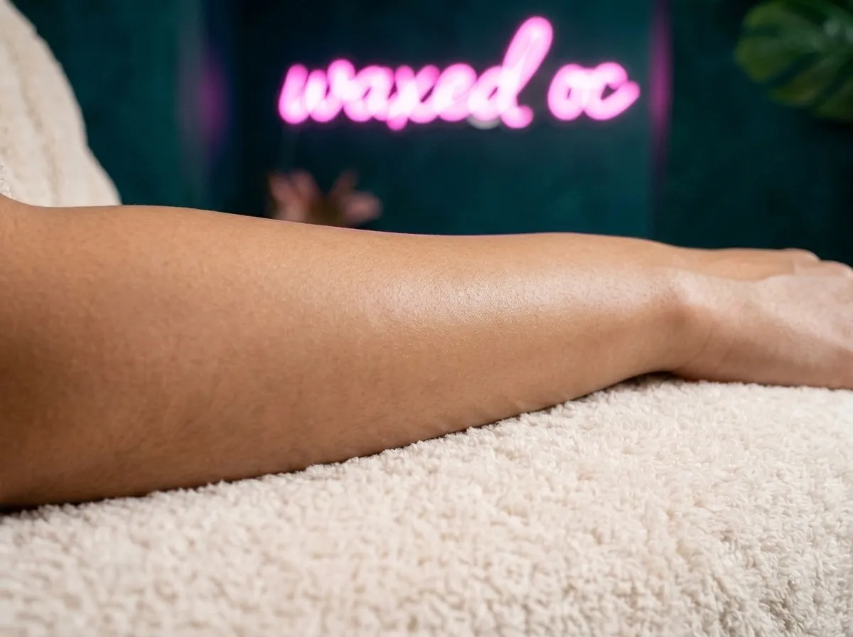 Arm waxing treatment, Waxed OC San Juan Capistrano