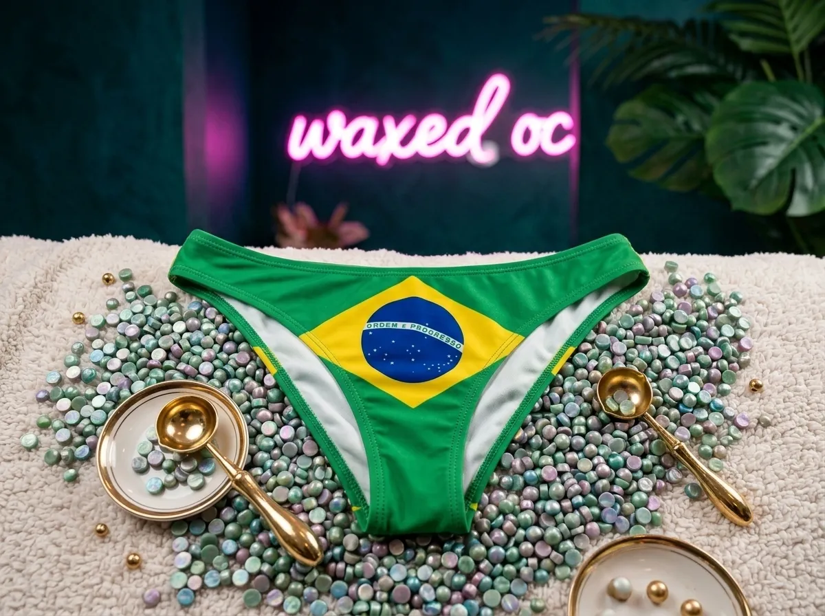 The Signature Brazilian wax treatment setup, Waxed OC San Juan Capistrano